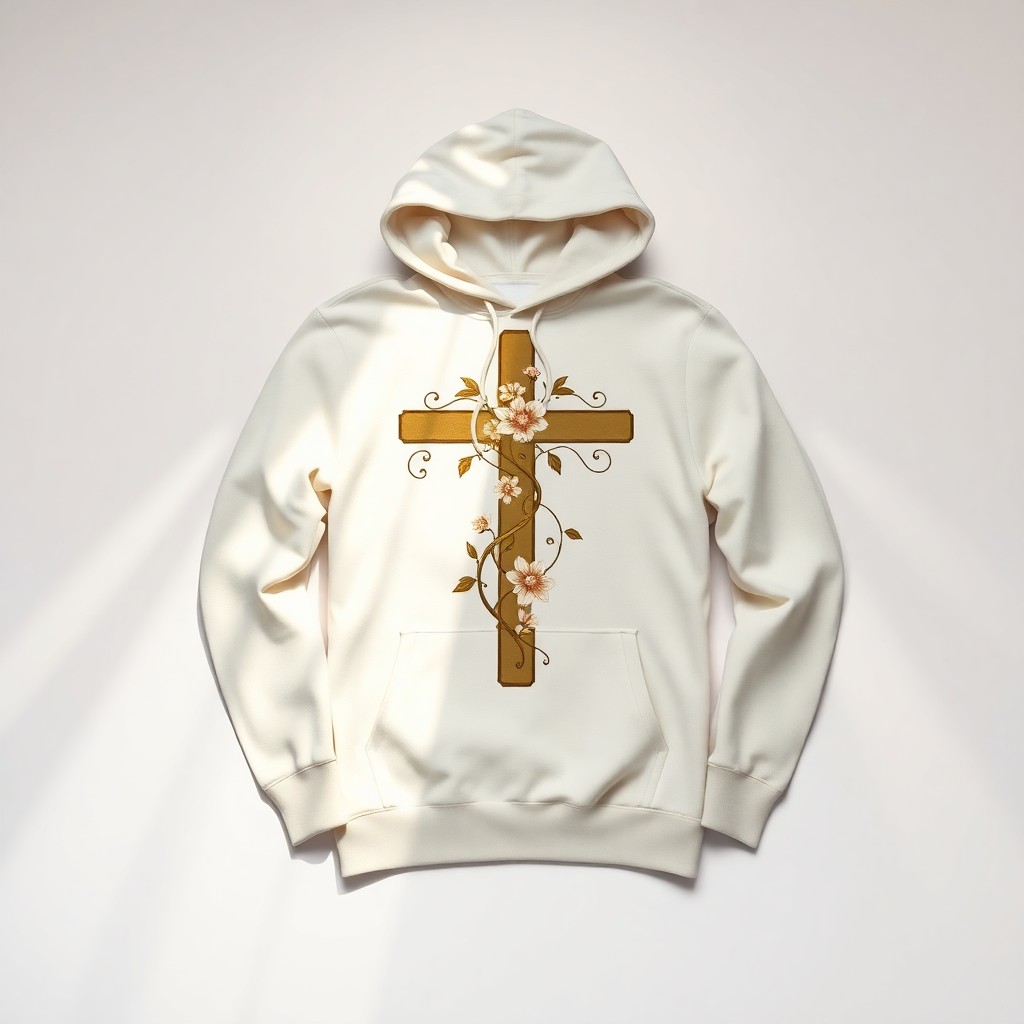 Renacer en la Cruz: Sudadera de Esperanza