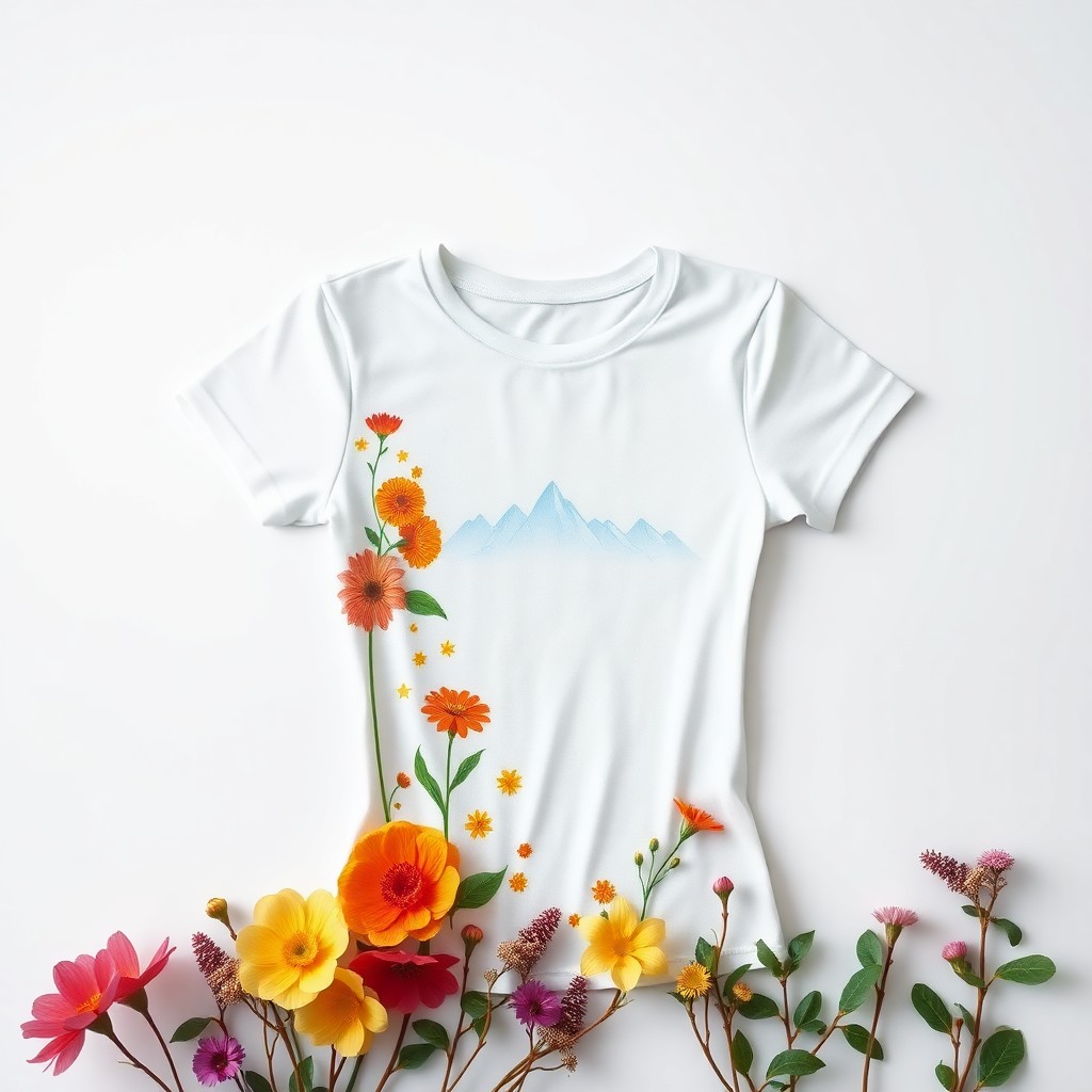 El Creador en Cada Hilo: Camiseta de Fe